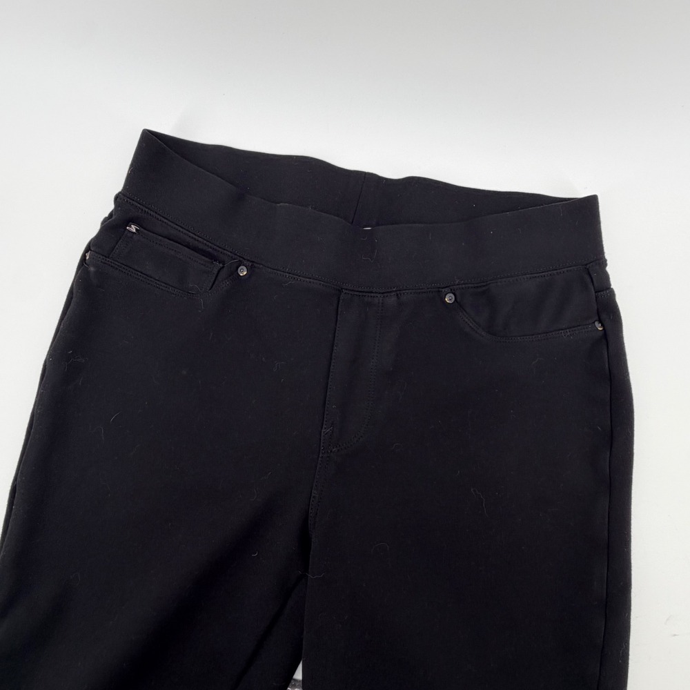 Seven7 Pull On Legging Pants‎ Size M Black Skinny Stretch Trousers